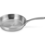 Le Creuset Essential Stainless Steel Shallow Round Fry Pan 10 In  | Le Creuset