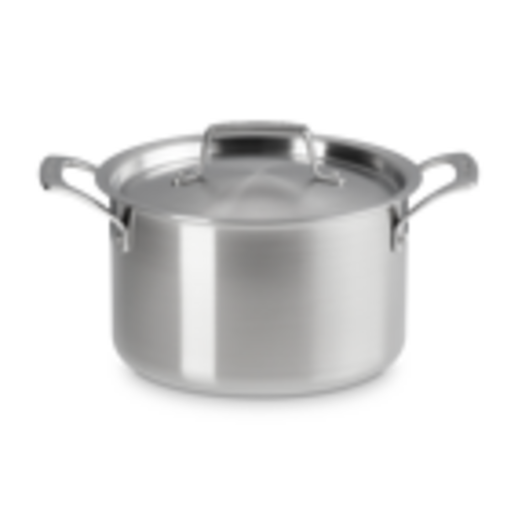 Le Creuset Essential Stainless Steel Deep Round Stockpot Ss Lid 4 Qt  | Le Creuset