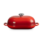 Le Creuset Signature Oval Bread Oven 11.5 In Cerise Signature Ss Knob  | Le Creuset
