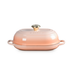 Le Creuset Signature Oval Bread Oven 11.5In Peche Signature Light Gold  | Le Creuset