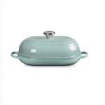 Le Creuset Signature Oval Bread Oven 11.5 In Sea Salt Signature Ss Knob  | Le Creuset