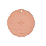 Le Creuset Silicone Trivet Petal 8 In Peche  | Le Creuset