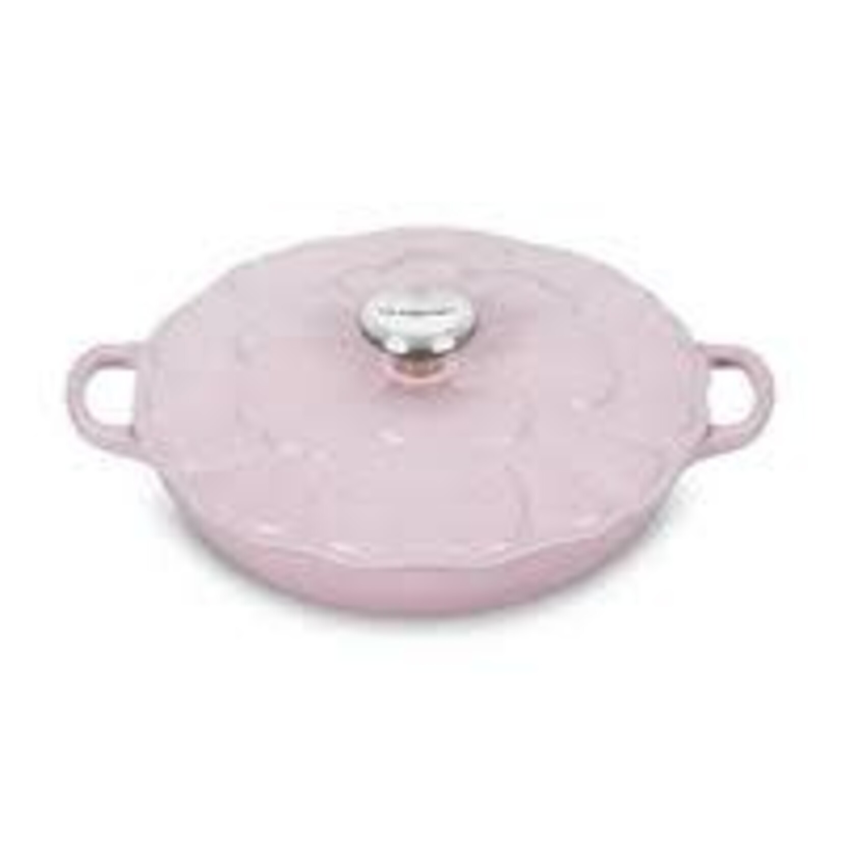 Le Creuset Signature Petal Braiser 2.25Qt Chiffon Pink Signature Light  | Le Creuset