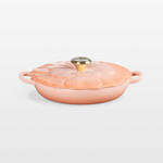 Le Creuset Signature Petal Braiser 2.25Qt Peche Signature Light Gold  | Le Creuset