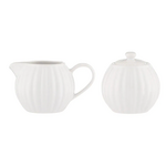Price & Kensington Luxe White Sugar & Creamer Set | Price & Kensington