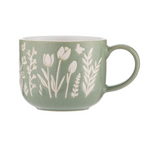 Mason Cash In the Meadow Green Tulip Mug 13.5oz | Mason Cash