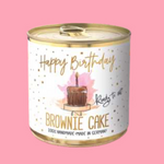 CanCake Happy Birthday - White/Brownie | CanCake