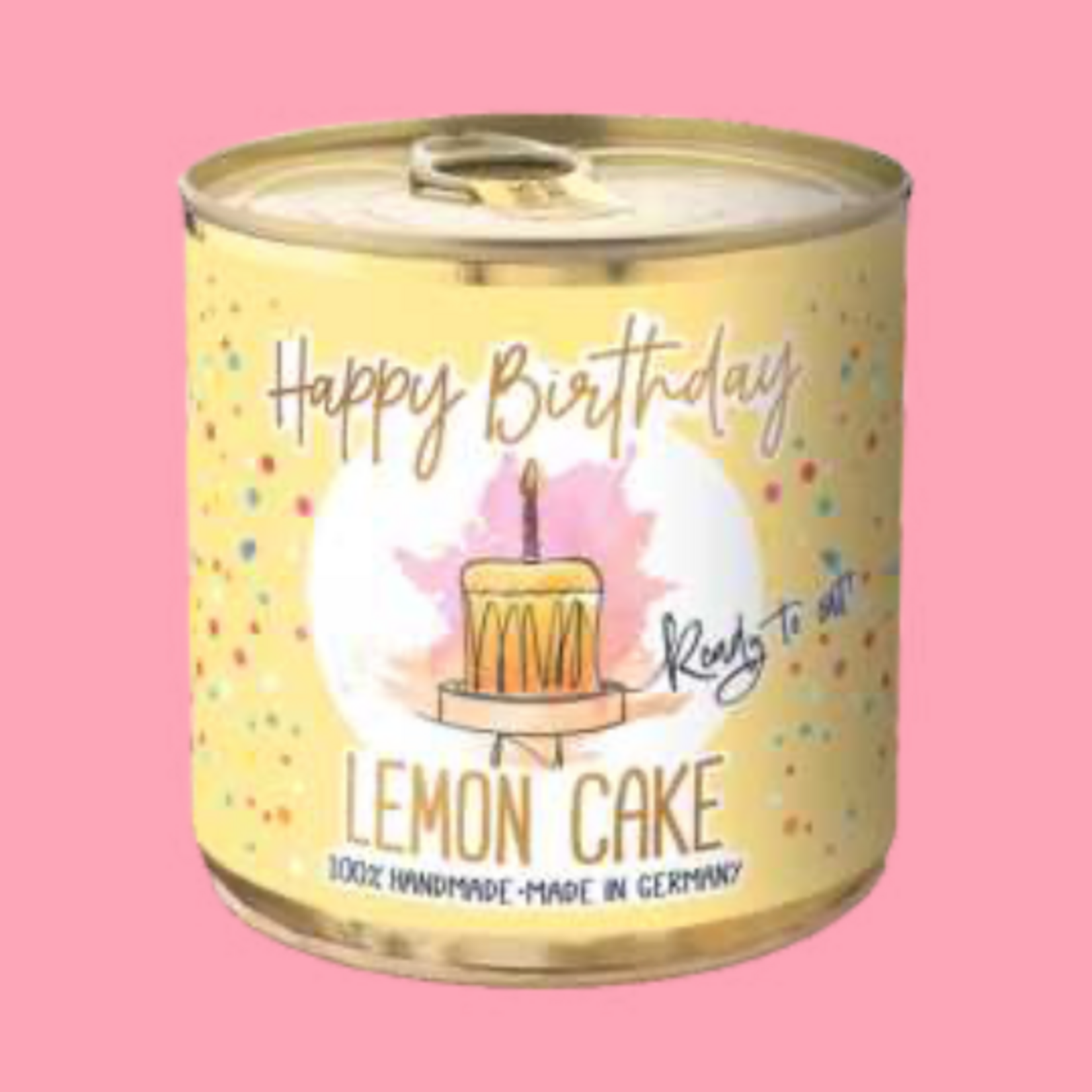 CanCake Happy Birthday - Yellow/Lemon | CanCake