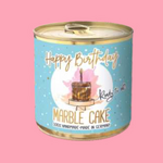 CanCake Happy Birthday - Blue/Marble | CanCake