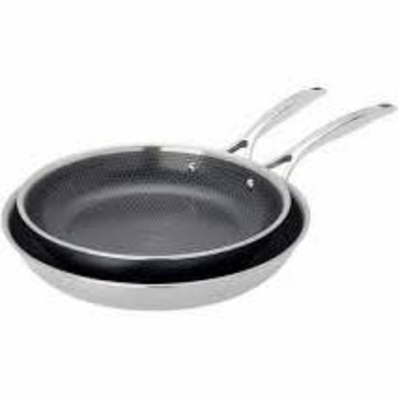 Henckels 2-pc Stainless Steel Dual Performance Fry Pan Set | Henckels