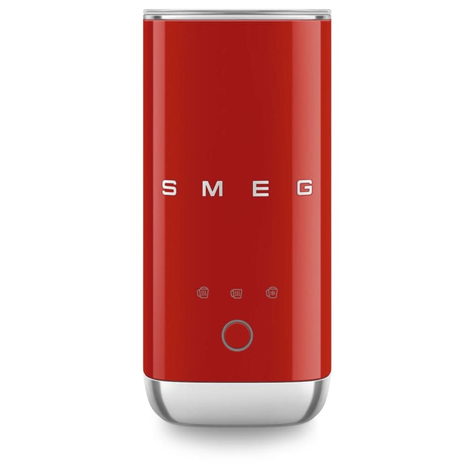 Smeg 50's Retro Style Mini Milk Frother Red | SMEG