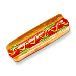 Tag Hot Dog Dish | Tag