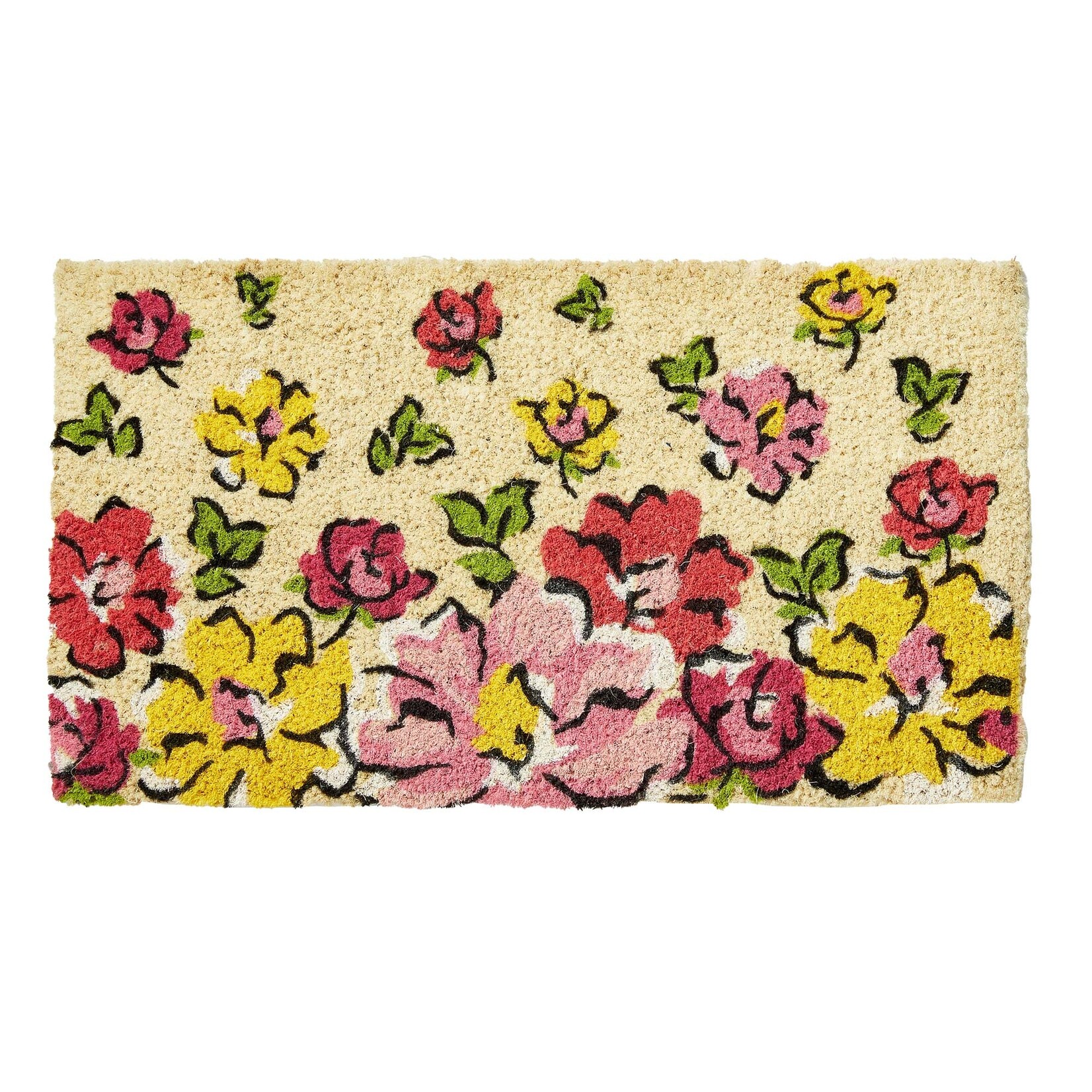 Tag Flower Cascade Coir Mat | Tag