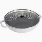 Staub 4.5-qt Perfect Pan - White | Staub