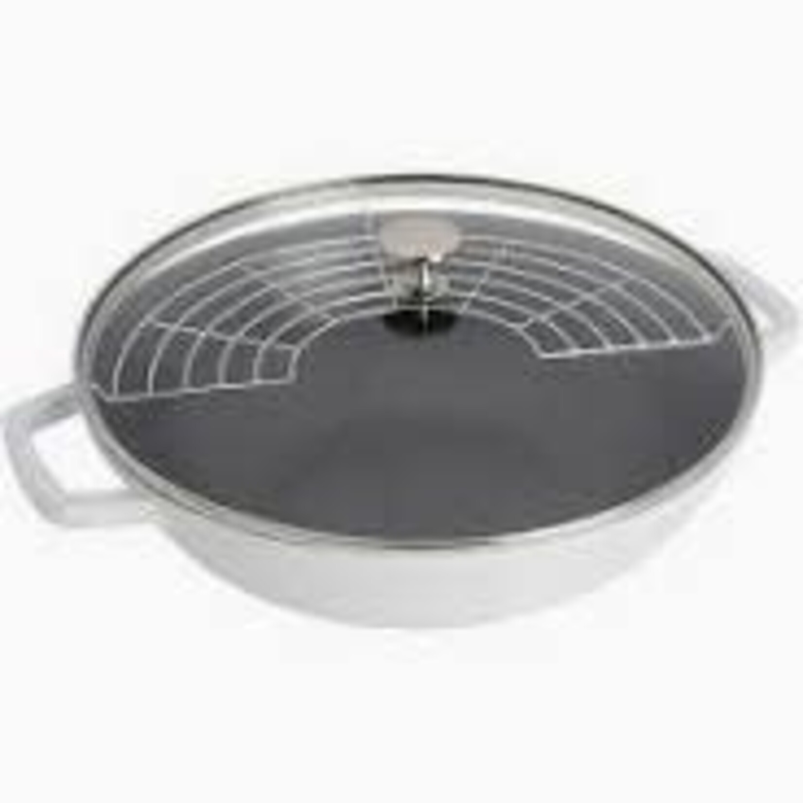 Staub 4.5-qt Perfect Pan - White | Staub