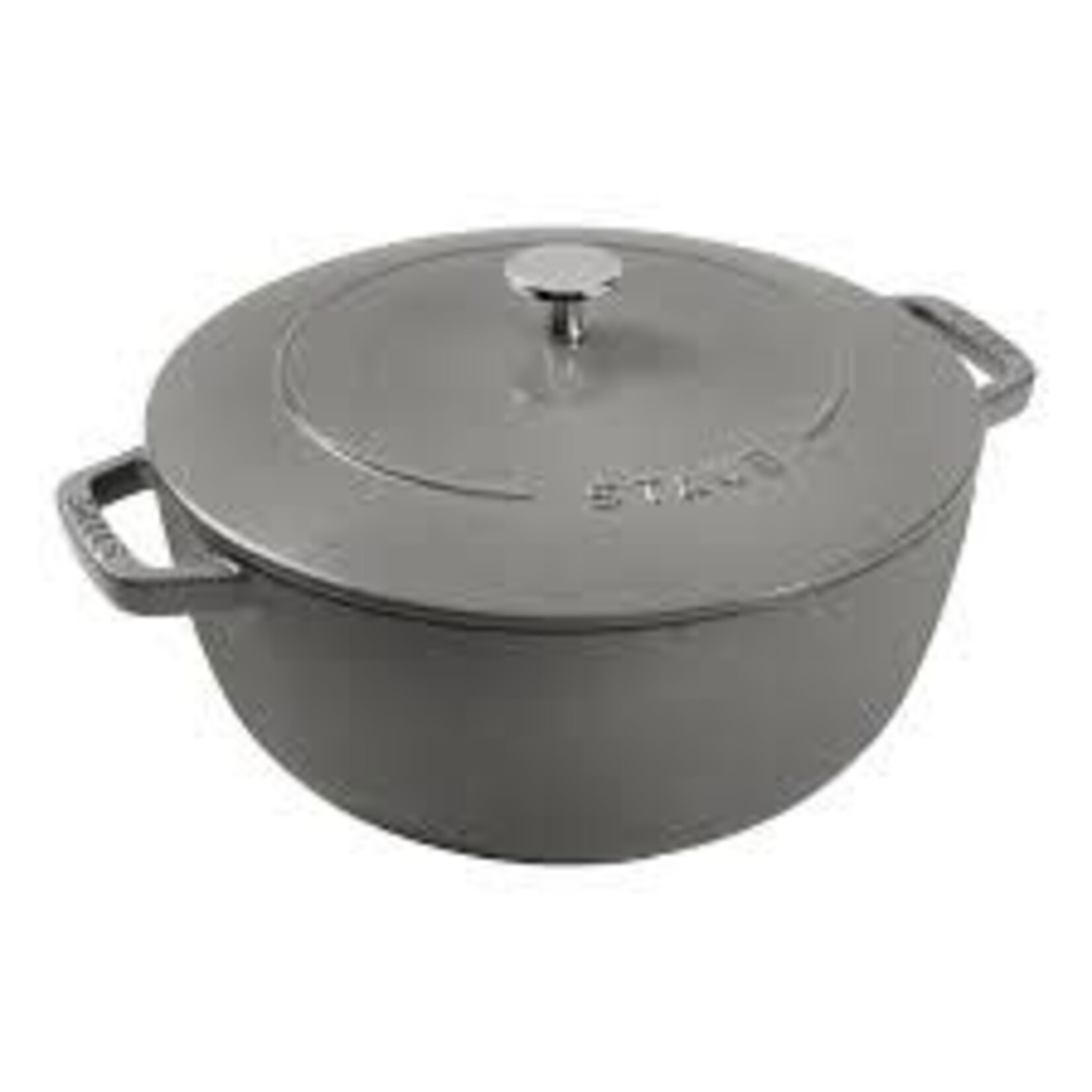 Staub 5-qt Essential French Oven - Graphite Grey | Staub