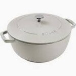 Staub 5-qt Essential French Oven - White Truffle | Staub