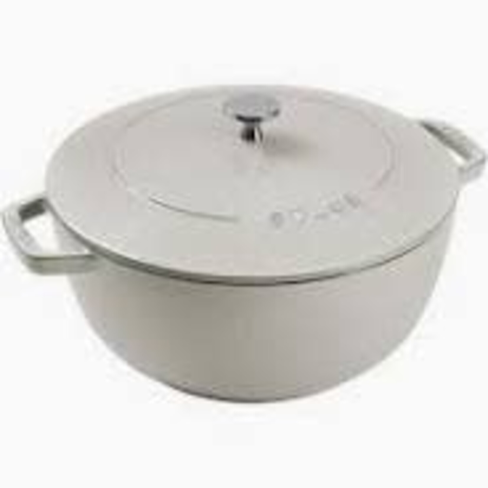 Staub 5-qt Essential French Oven - White Truffle | Staub