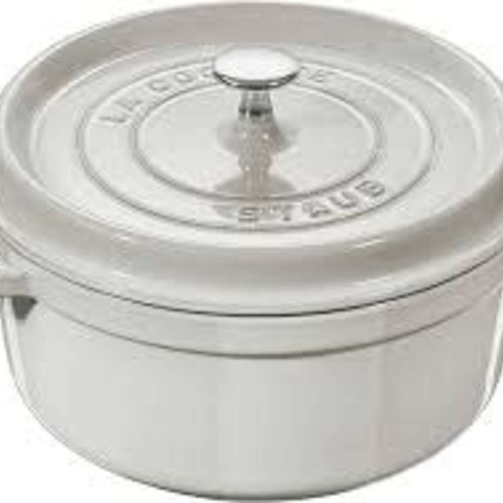 Staub 2.75-qt Round Dutch Oven - White Truffle | Staub