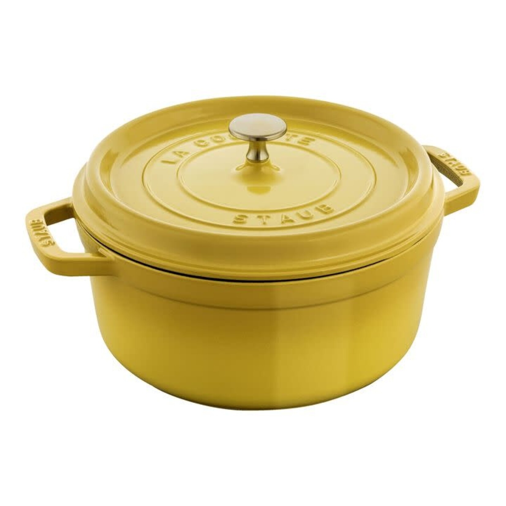 Staub 4-qt Round Dutch Oven - Citron | Staub