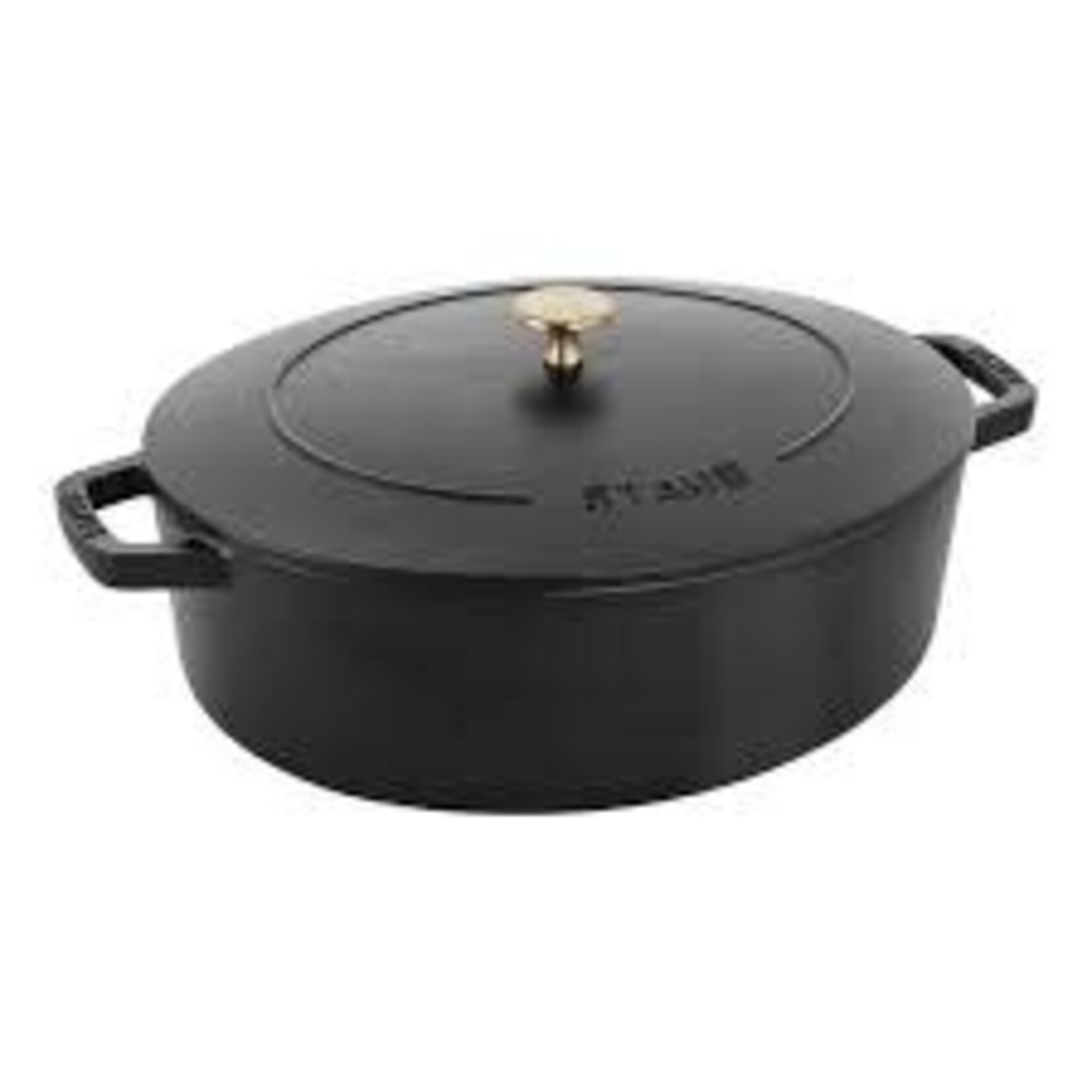 Staub 6.25-qt Wide Oval Dutch Oven - Graphite | Staub