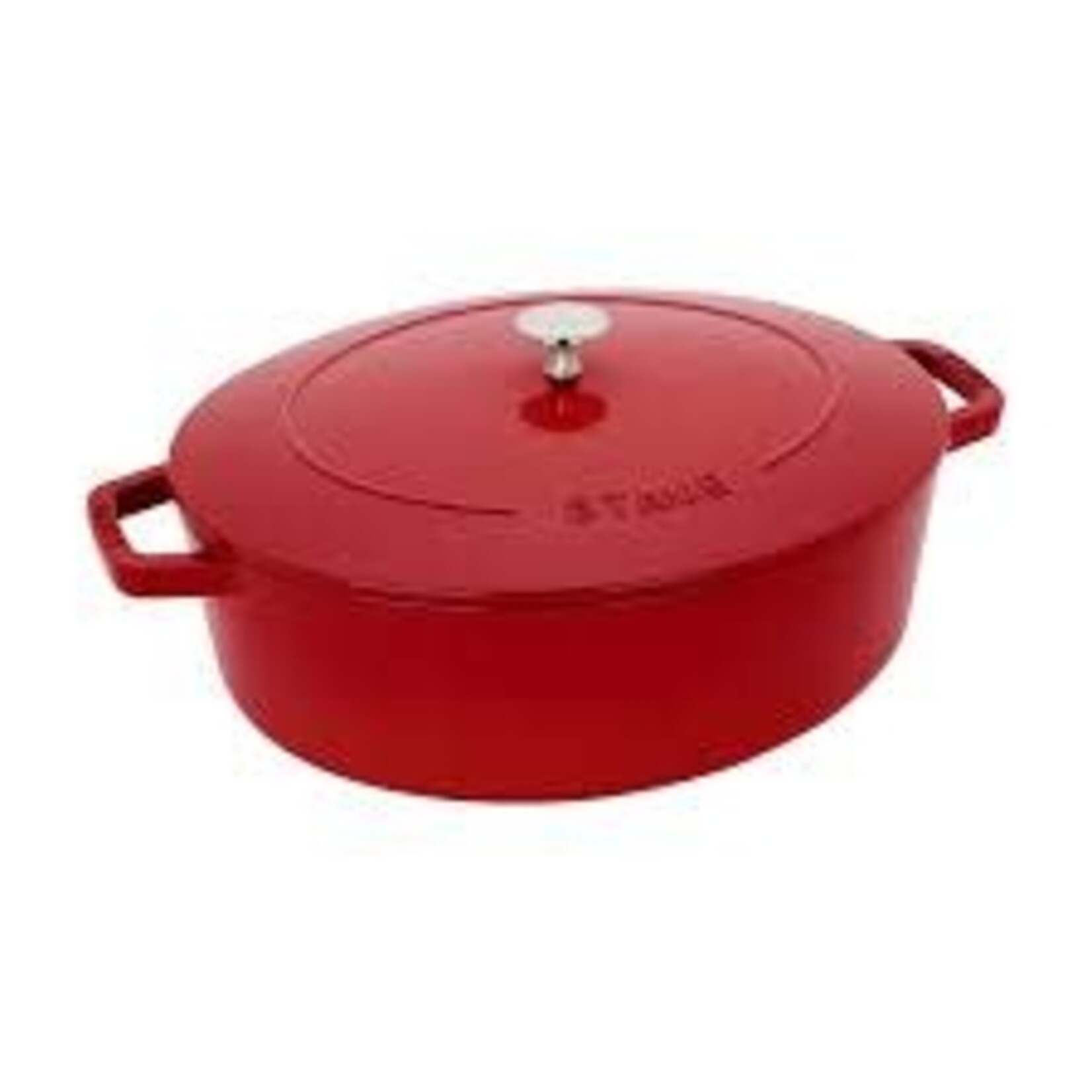 Staub 6.25-qt Wide Oval Dutch Oven - Cherry | Staub