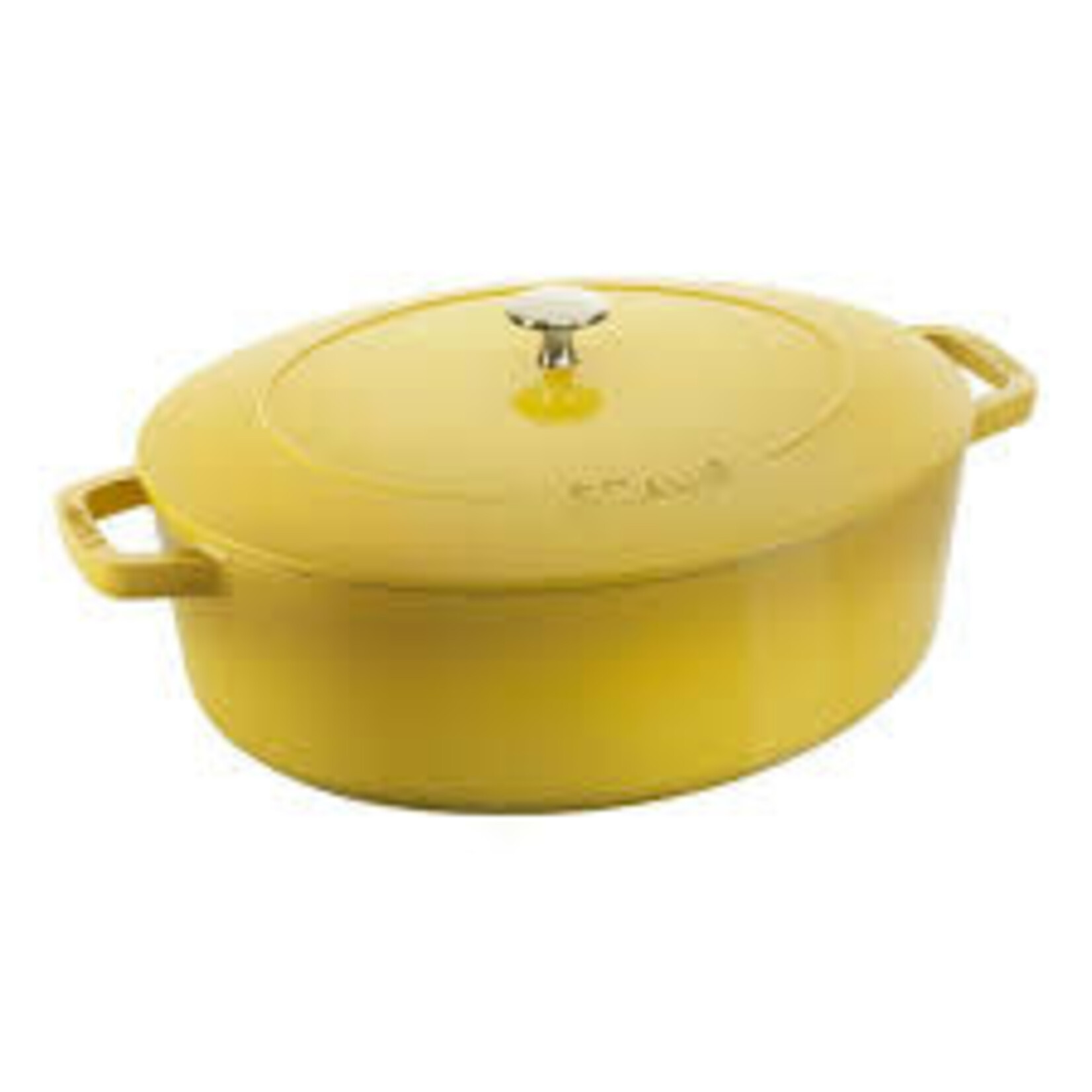 Staub 6.25-qt Wide Oval Dutch Oven - Citron | Staub
