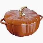 Staub 3.5-qt Pumpkin Cocotte - Burnt Orange w/ Stainless Stem | Staub
