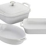 Staub 5-pc Mixed Baking Dish Set - White | Staub