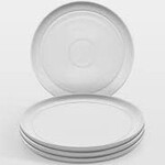 Staub 6-inch Appetizer Plate Set (4-pc) - White | Staub