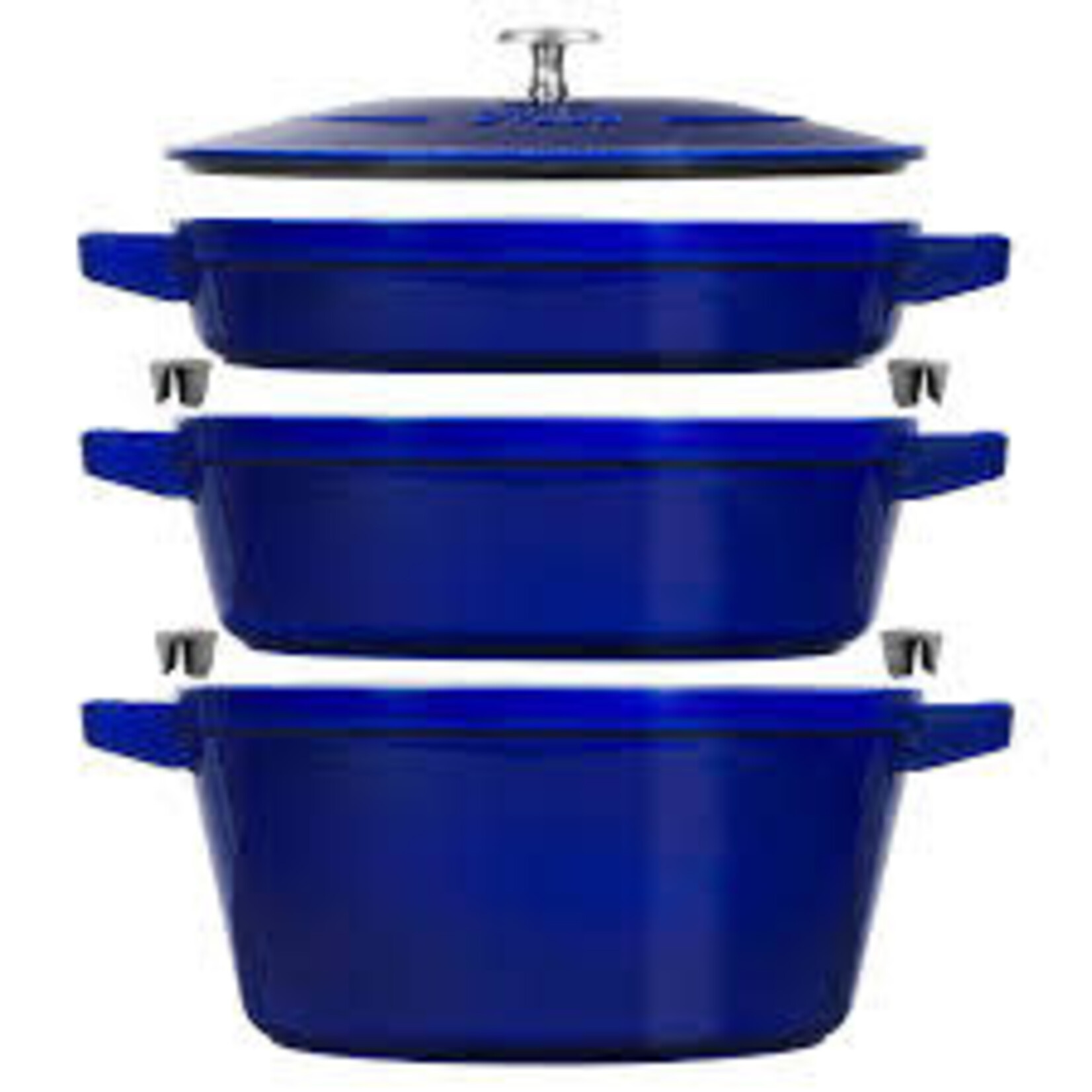 Staub Stackable 4-pc Set - Dark Blue | Staub