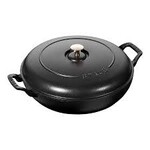 Staub 3.5-qt Braiser - Black | Staub