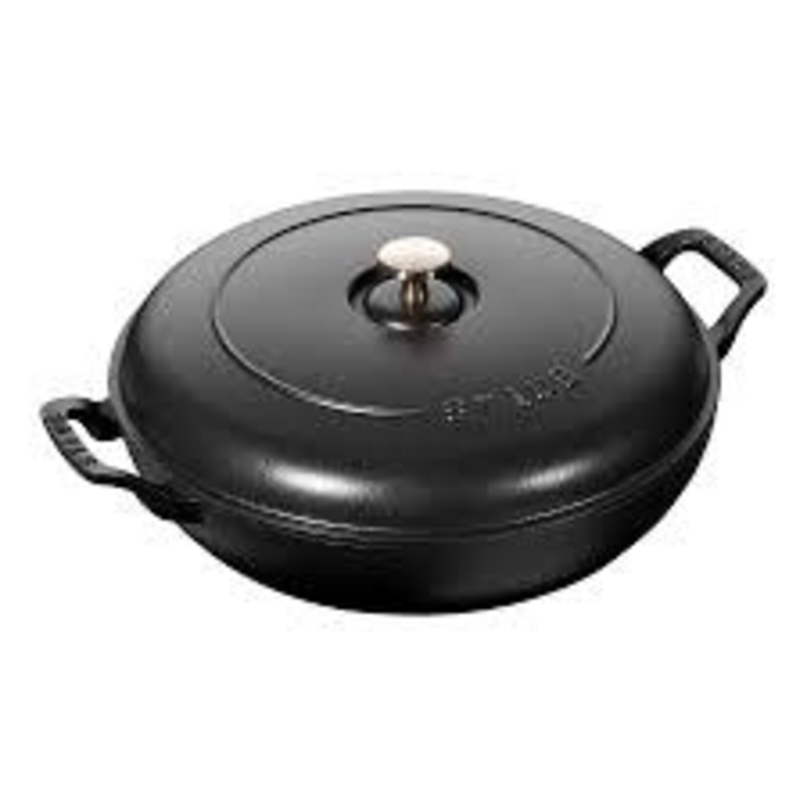 Staub 3.5-qt Braiser - Black | Staub