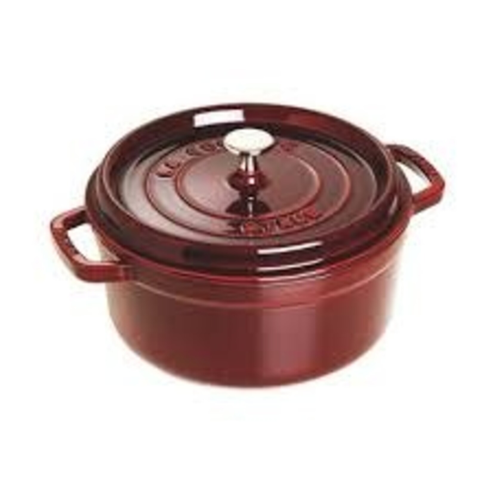 Staub 13.25-qt Round Dutch Oven - Grenadine | Staub