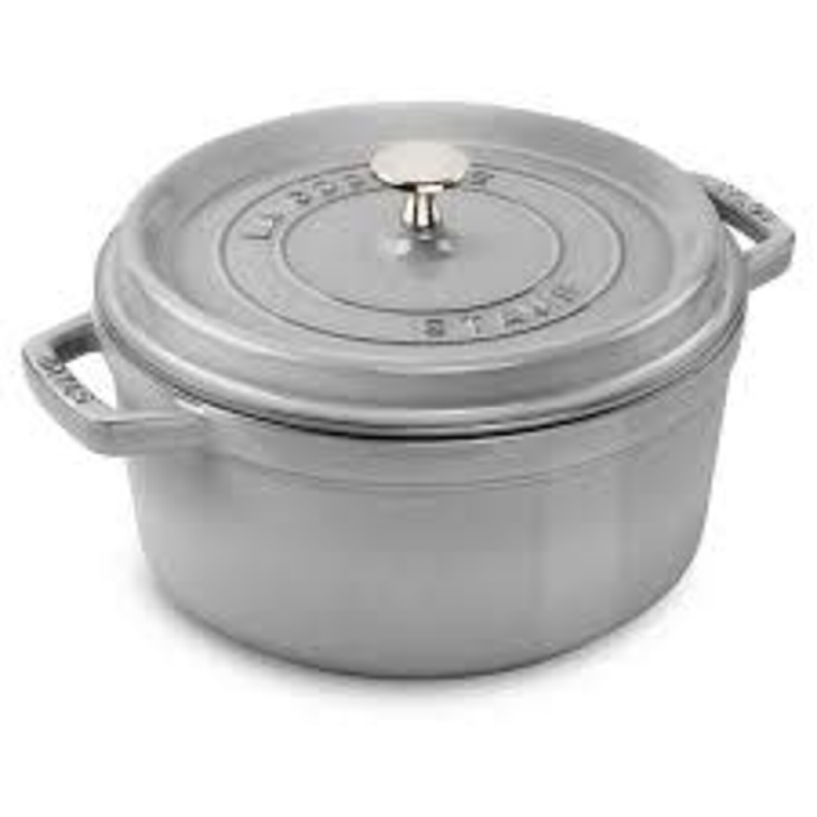 Staub 13.25-qt Round Dutch Oven - Graphite Grey | Staub