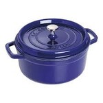 Staub 5.5-qt Round Dutch Oven - Dark Blue | Staub