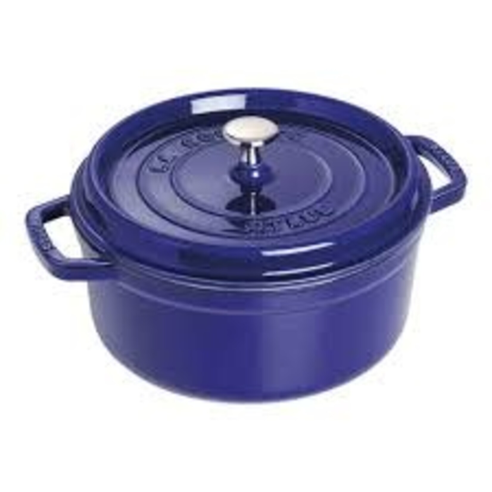 Staub 5.5-qt Round Dutch Oven - Dark Blue | Staub