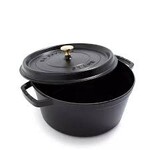 Staub 2.75-qt Round Dutch Oven - Black | Staub