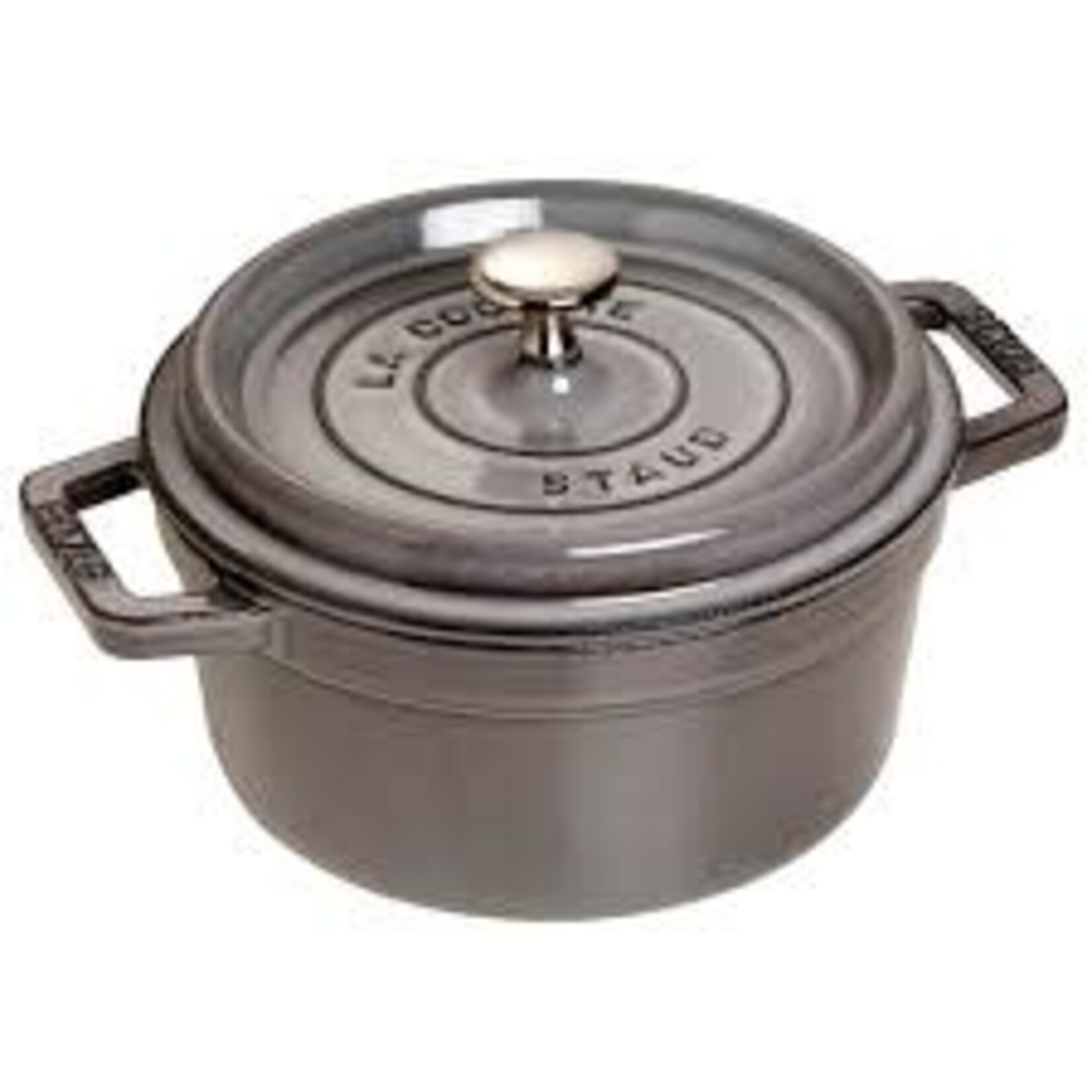 Staub 2.75-qt Round Dutch Oven - Graphite Grey | Staub
