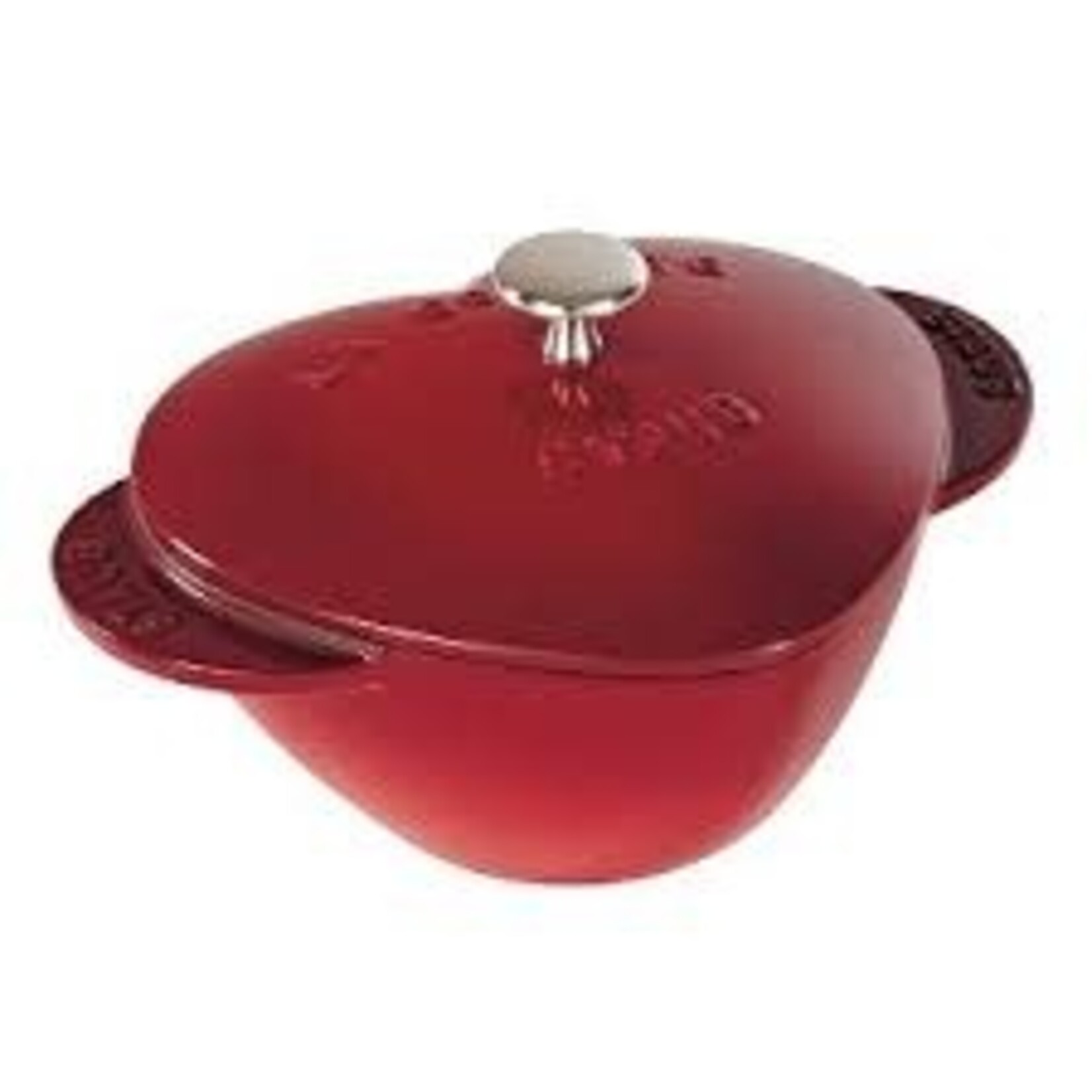 Staub 1.75-qt Heart Cocotte - Cherry | Staub