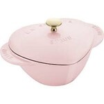 Staub 1.75-qt Heart Cocotte - Peony Pink | Staub