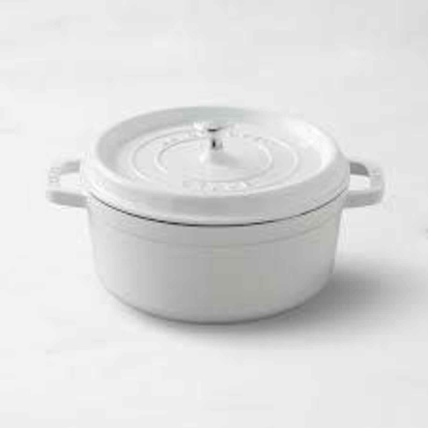 Staub 4-qt Round Dutch Oven - White | Staub