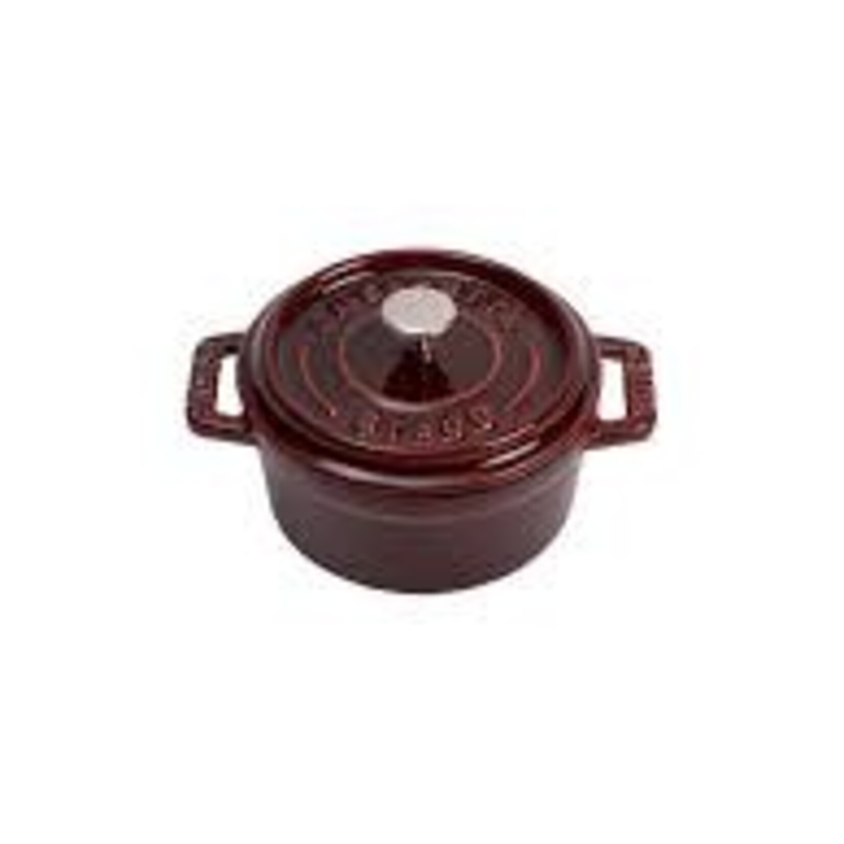 Staub 0.25-qt Mini Round Dutch Oven - Grenadine | Staub