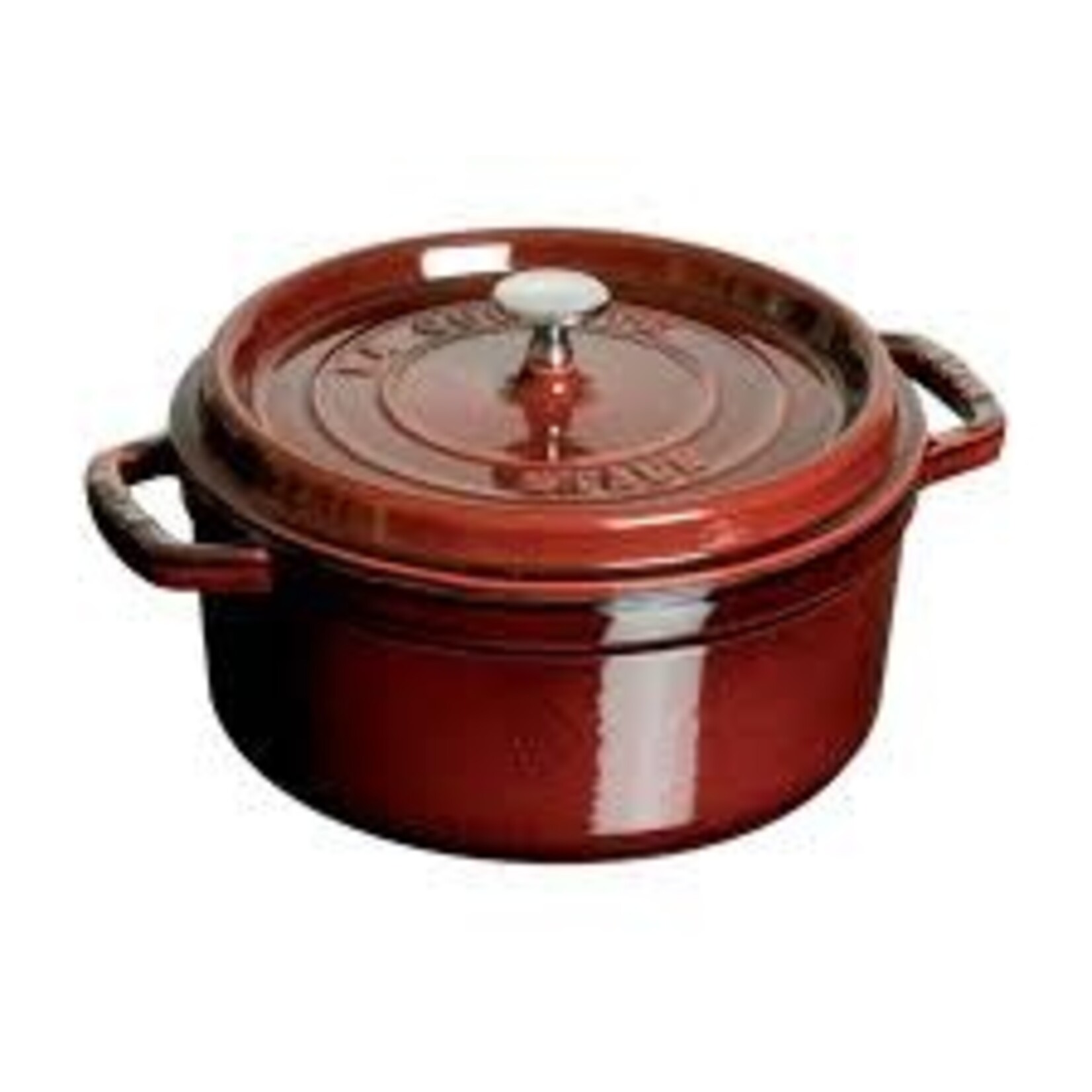 Staub 9-qt Round Dutch Oven - Grenadine | Staub