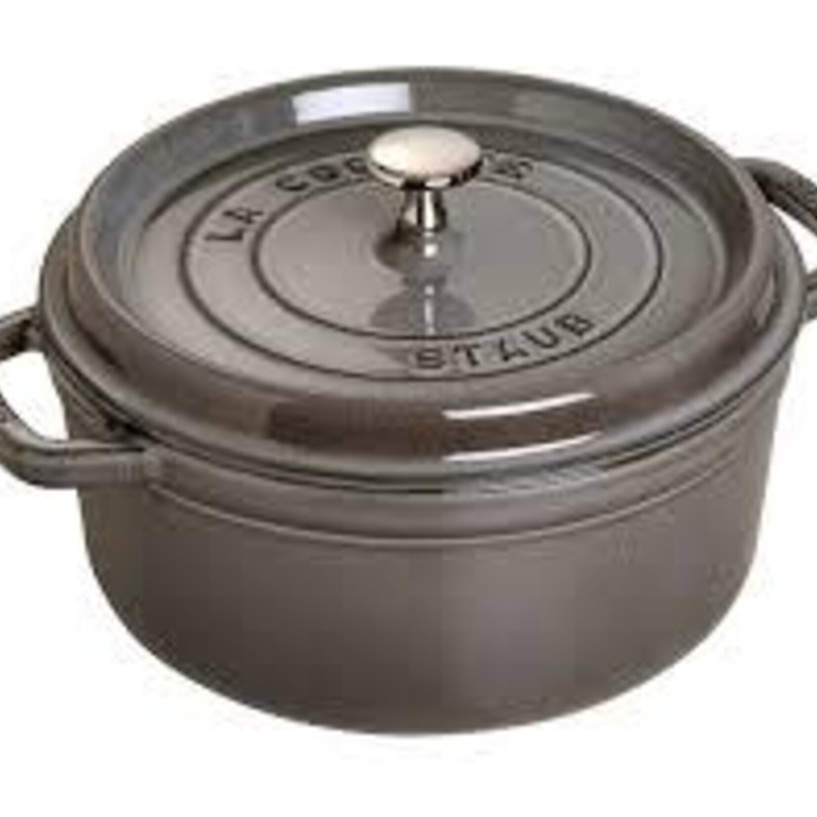 Staub 9-qt Round Dutch Oven - Graphite Grey | Staub