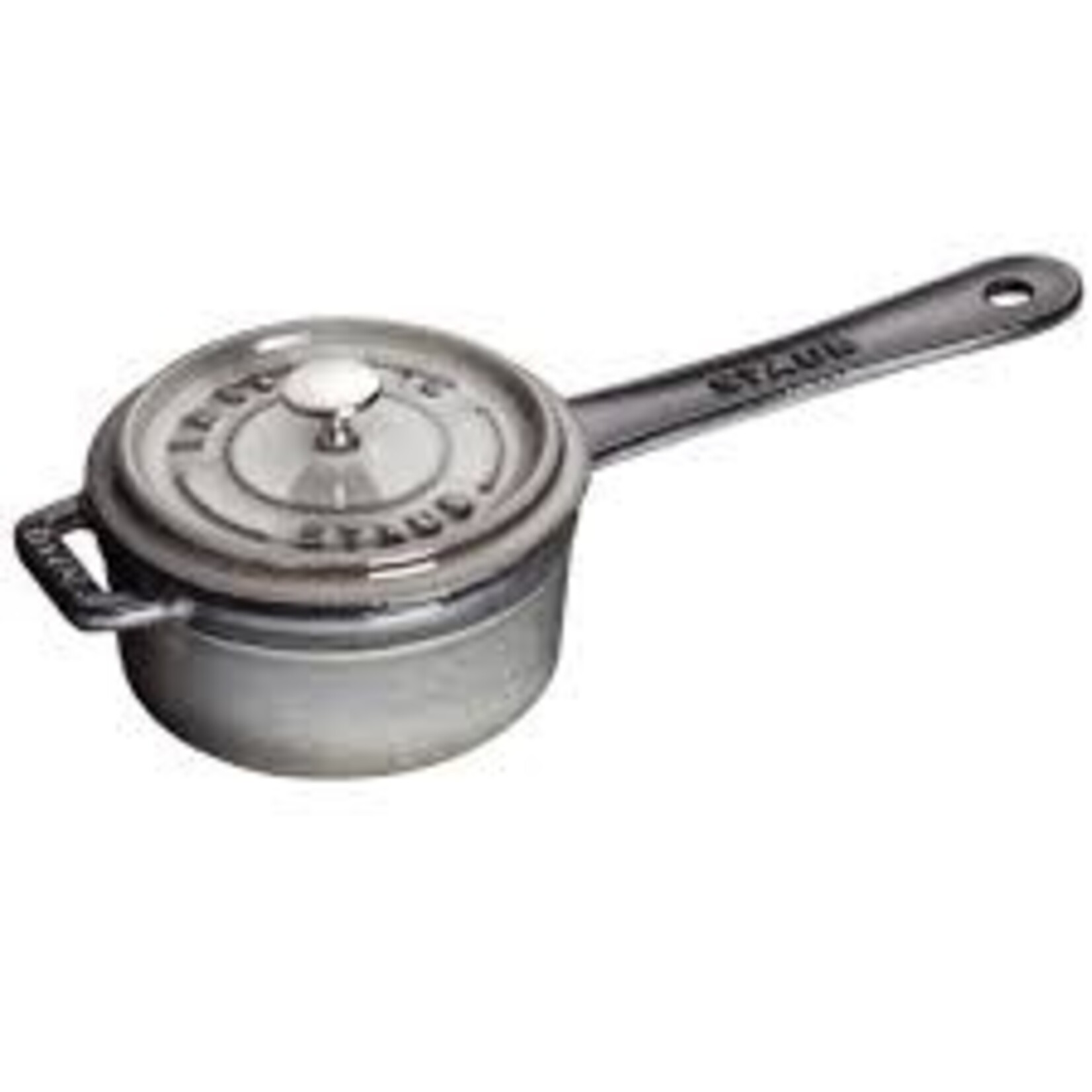 Staub 0.25-qt Mini Saucepan - Graphite Grey | Staub