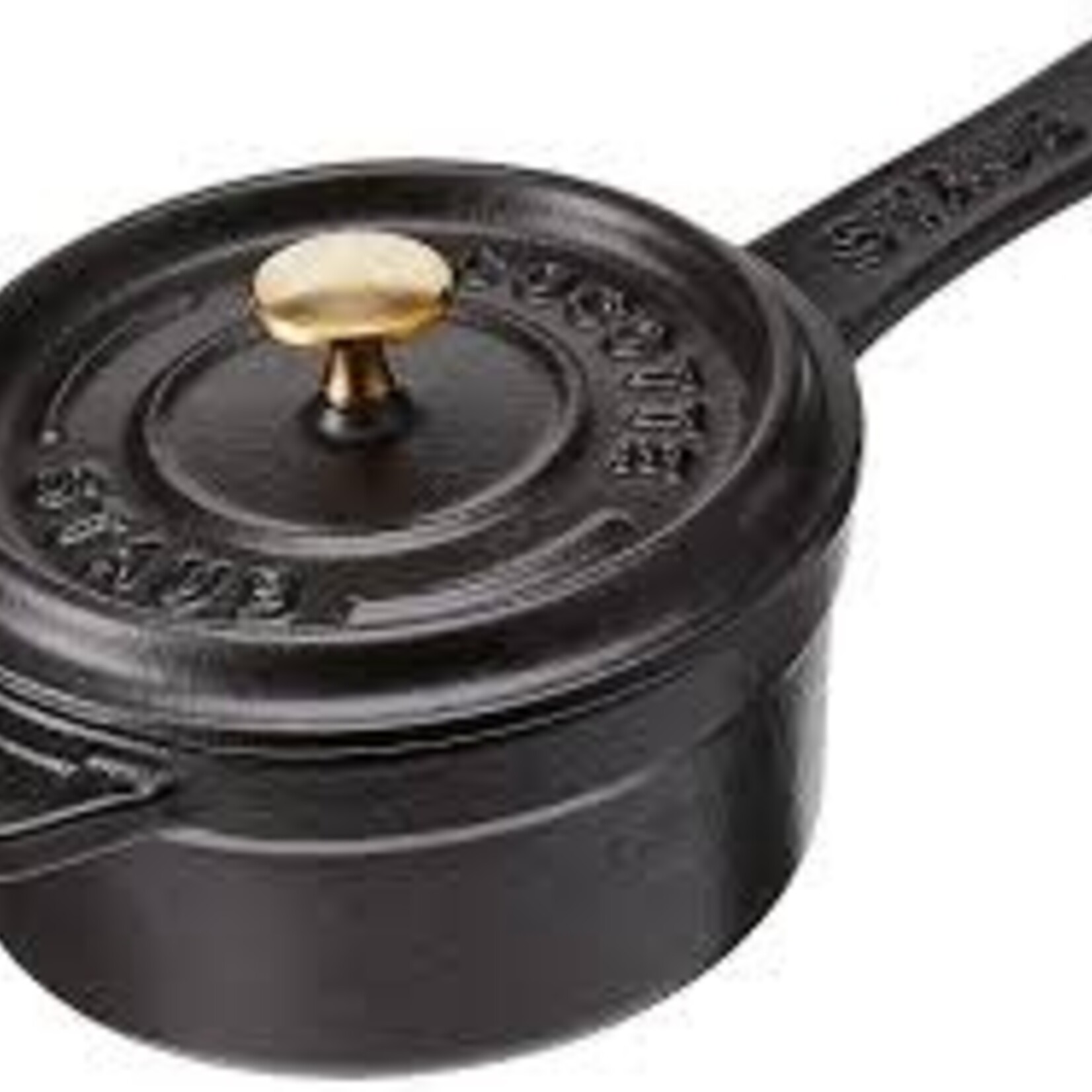 Staub 0.25-qt Mini Saucepan - Black | Staub