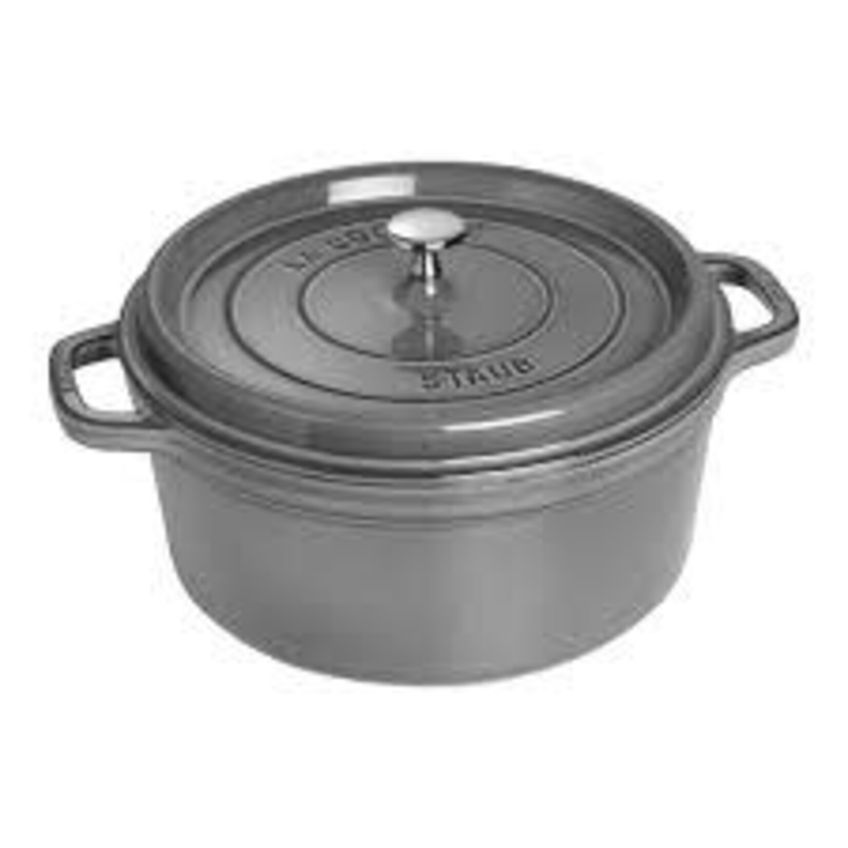 Staub 7-qt Round Dutch Oven - Graphite Grey | Staub