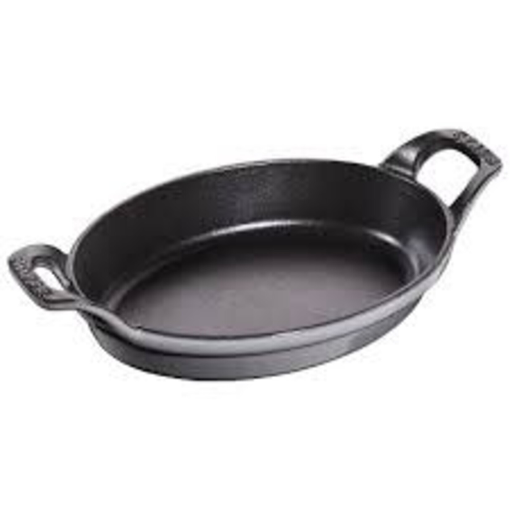 Staub 8-inch X 5.5-inch Oval Gratin Baking Dish - Graphite Grey | Staub