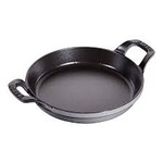 Staub 7.5-inch Round Gratin Baking Dish - Graphite Grey | Staub